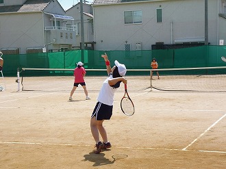 美樹サーブ　圧